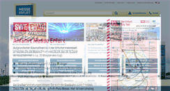 Desktop Screenshot of messe-erfurt.de